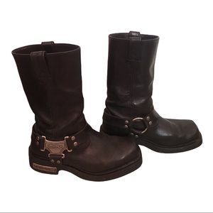 Harley Davidson Harness boots Womens 9 or Mens 7